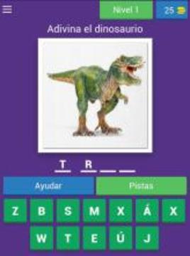 Nombres de dinosaurios游戏截图4