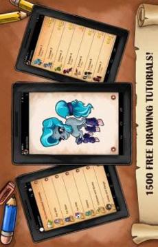 Drawing My Fairy Pony Cute Monsters游戏截图1