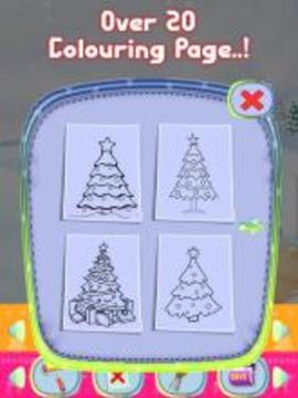 Christmas Tree Coloring Book游戏截图2