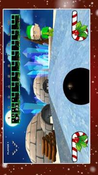 3D Christmas Bowling - Free游戏截图2