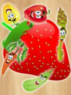 Fruits & Vegetables For Kids : Picture-Quiz游戏截图2