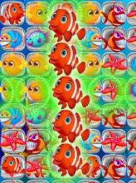 Fish Puzzle Match 3 Ocean游戏截图1