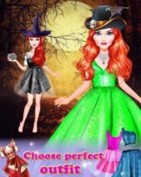 Halloween Beauty Salon - Stylist Fashion游戏截图3