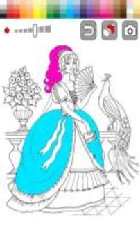 Princess Game for Kids Coloring游戏截图2