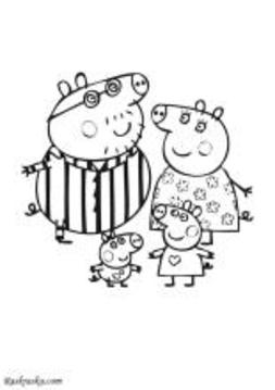 Pepa Happy Pig Coloring Book For Kids游戏截图4