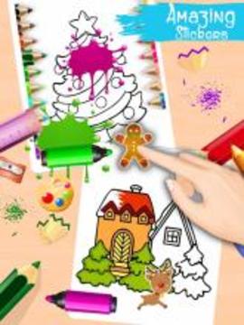 My Big Christmas Tree Coloring Book游戏截图4