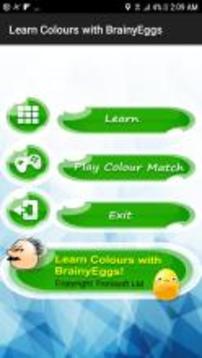 Learn Colours - Free with BrainyEggs游戏截图2