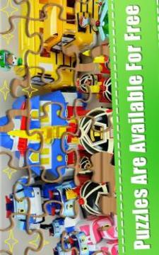Puzzle Jigsaw Robocar Kids游戏截图5