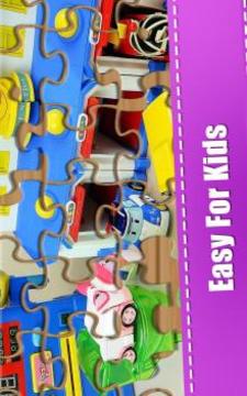 Puzzle Jigsaw Robocar Kids游戏截图3