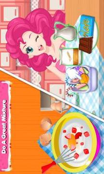 Pinkie Pie Ice Cream Maker Cooking游戏截图1