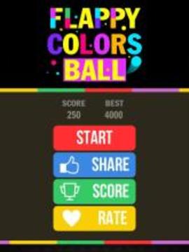 Flappy Colors Ball游戏截图4