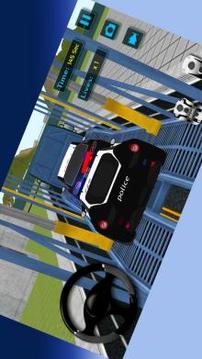 3D Police Car Transporter游戏截图3