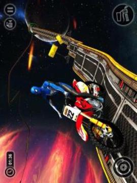 Moto Bike Stunt Racer: Impossible Track Rider游戏截图2