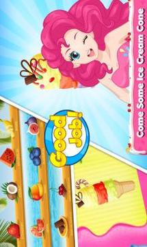 Pinkie Pie Ice Cream Maker Cooking游戏截图3