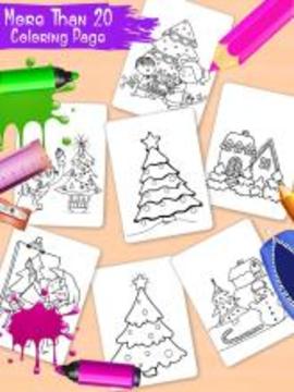 My Big Christmas Tree Coloring Book游戏截图3