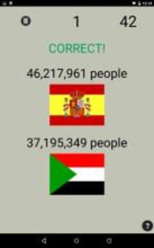 Population Quiz游戏截图3