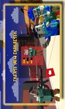Pixel Zombie Strike 3D游戏截图4