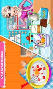 Ice Queen Making Ice Cream-Cooking Game游戏截图1