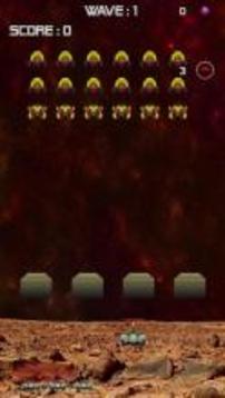 Invaders Mars Defender - Fast Action Space shooter游戏截图2