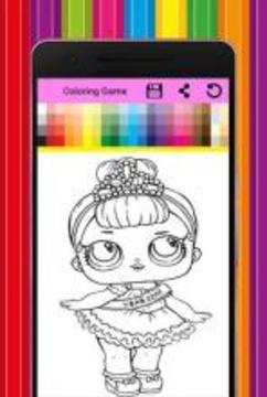 coloring book for dolls surprise HD游戏截图2