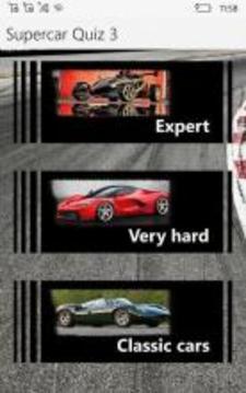 Supercar Quiz 3游戏截图1