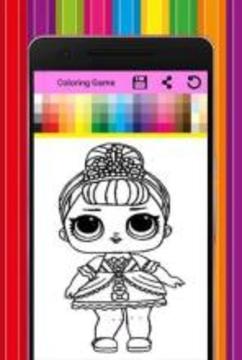 coloring book for dolls surprise HD游戏截图3