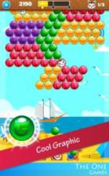 * Bubble Shooter : The Beach 2018 FREE PUZZLE *游戏截图3