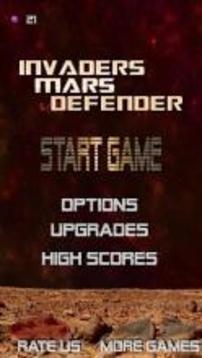 Invaders Mars Defender - Fast Action Space shooter游戏截图3