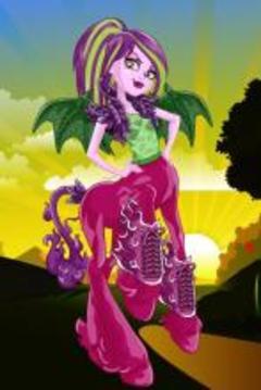 Flight Mares Monster Girls Dress Up游戏截图1