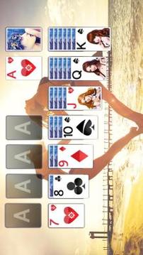 Solitaire LovelySunshine Theme游戏截图3