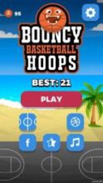Bouncy Hoops Basketball游戏截图2