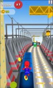 Spider Subway Surfers游戏截图3