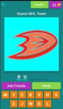 Guess NHL Team游戏截图1