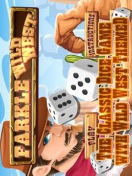 Wild West Farkle - Dice Free游戏截图4