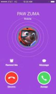 Paw dog patrol call prank游戏截图3