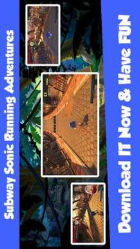 Subway Sonic Running Adventures游戏截图1