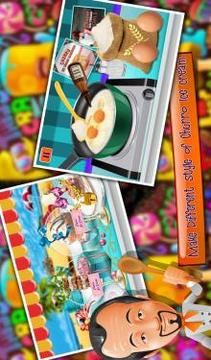 Churro冰淇淋机 - 厨师游戏截图4