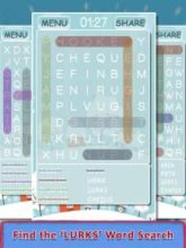 Christmas Word Search:Word Puzzle Game游戏截图4