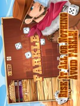 Wild West Farkle - Dice Free游戏截图5