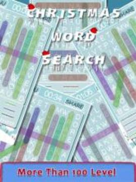Christmas Word Search:Word Puzzle Game游戏截图5