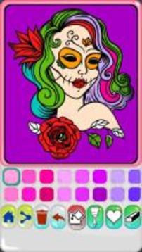 Art Fun On It: Sugar Skull游戏截图1