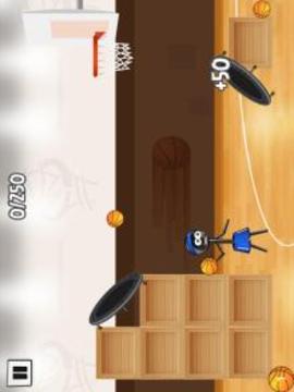 Stickman Trick Shot Basketball游戏截图2