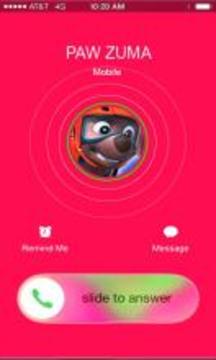 Paw dog patrol call prank游戏截图1