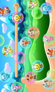 Game for kids - animal bubble游戏截图2
