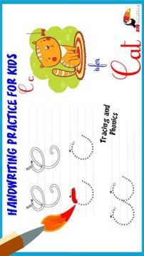 Handwriting practice for kids游戏截图3