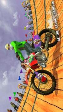 Moto Bike Stunt : Impossible Track Game游戏截图5
