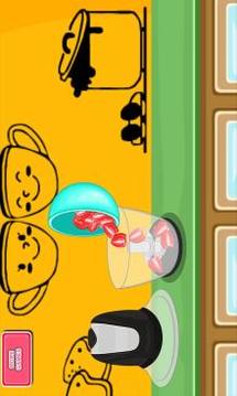 Cooking Strawberry cream pie游戏截图2