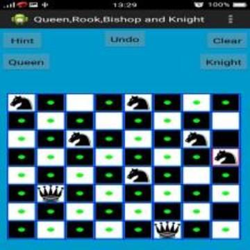 Chess Queen,Rook,Bishop & Knight Problem游戏截图3