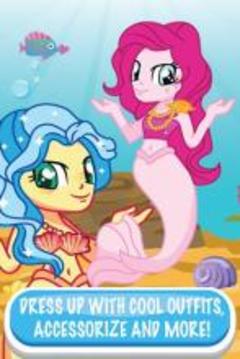 Little Sea Pony Dress Up游戏截图2