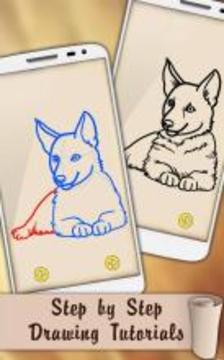 Draw Cute Puppies and Dogs游戏截图4
